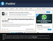 Tablet Screenshot of ipaddisti.it